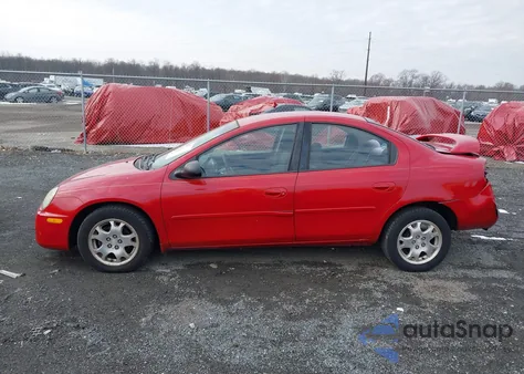 2003 Dodge Neon Sxt z USA, uszkodzony, nr VIN 1B3ES56C63D105803